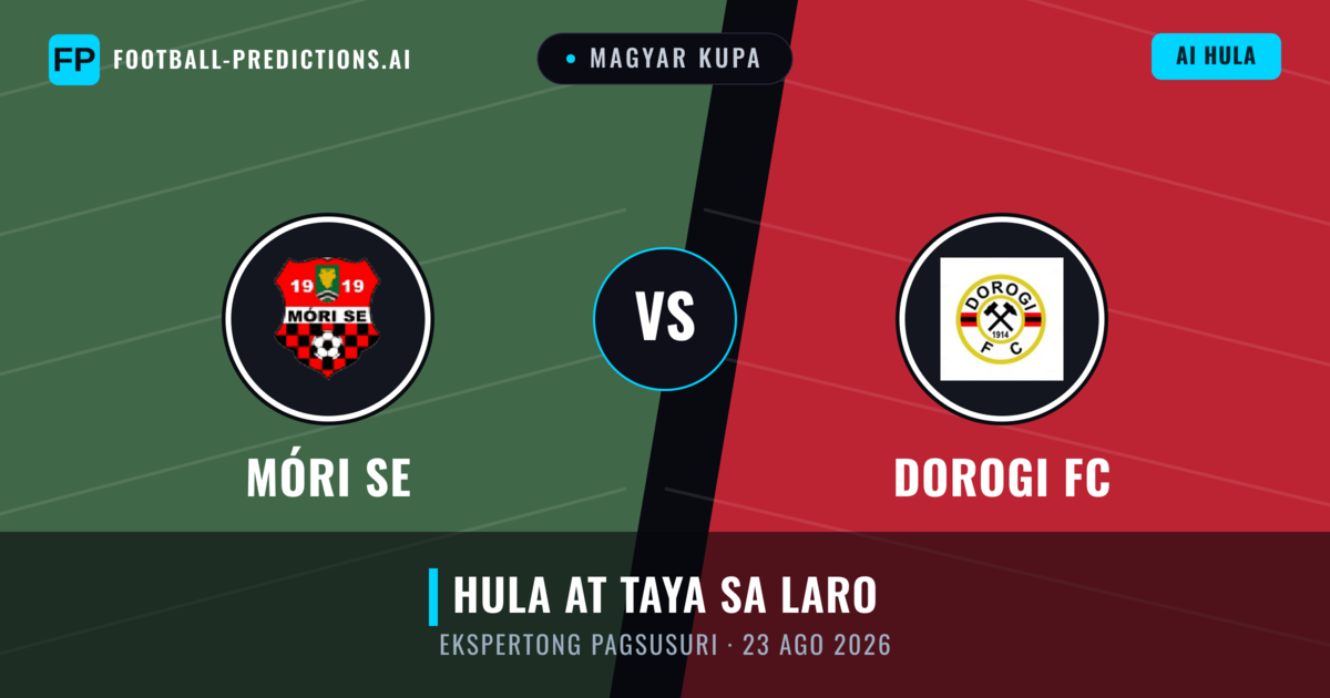 Móri SE vs Dorogi FC — hula at preview ng laban