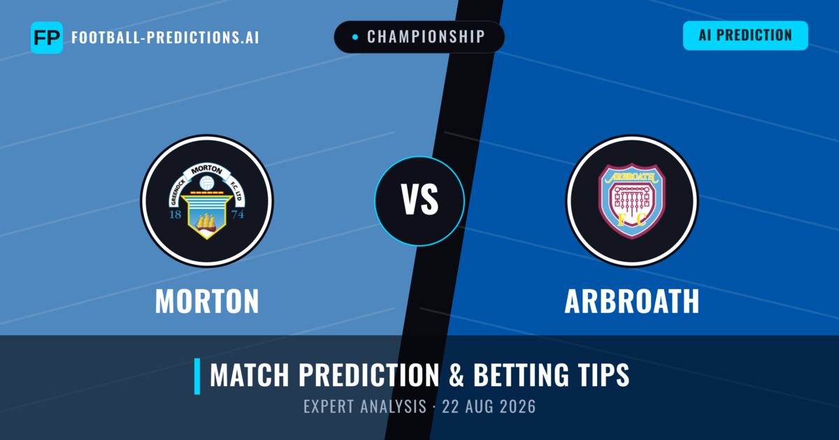 Morton vs Arbroath — match prediction & preview