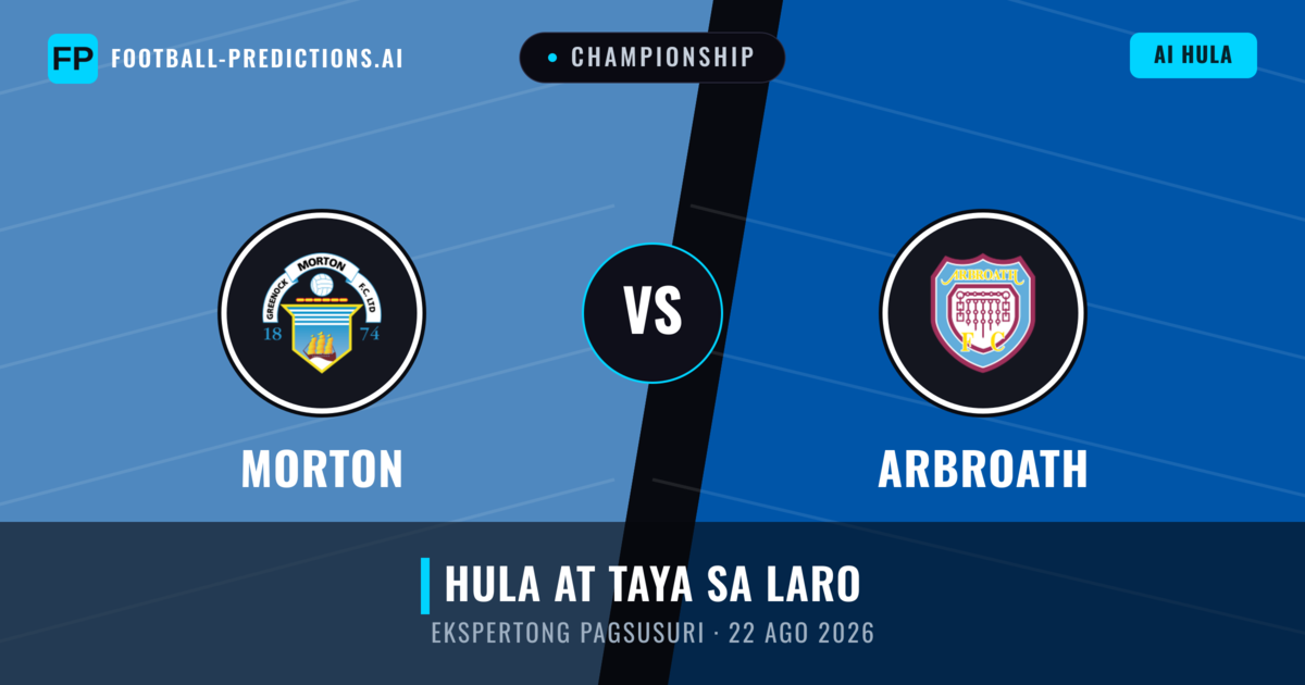 Morton vs Arbroath — hula at preview ng laban
