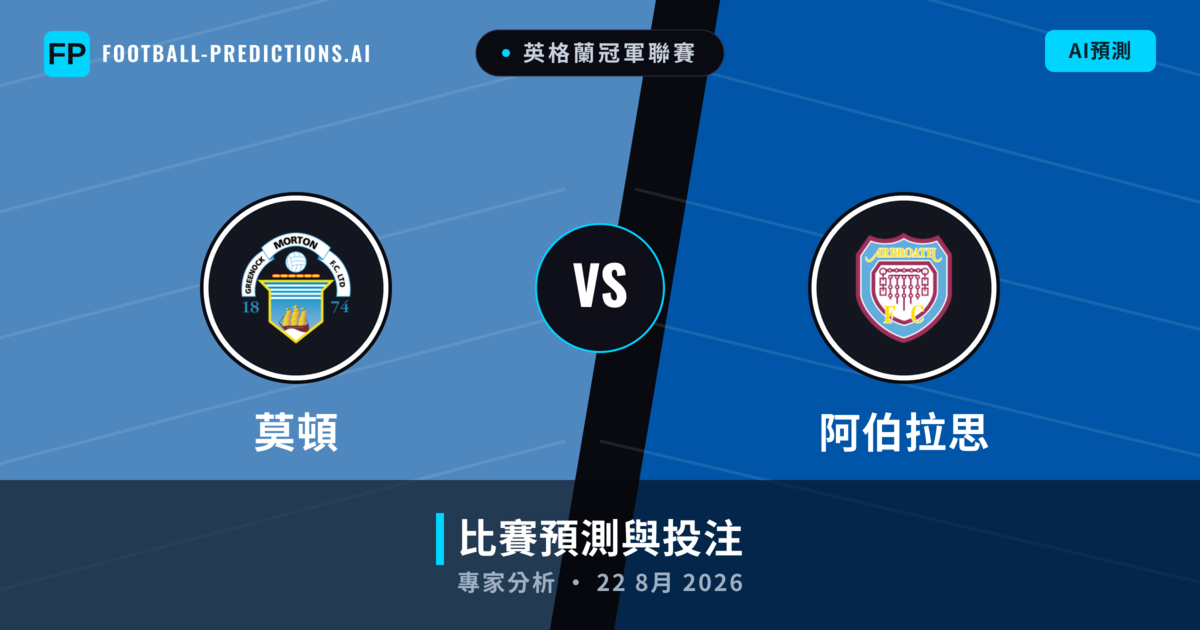 莫頓 vs 阿伯拉思 — 比赛预测和前瞻