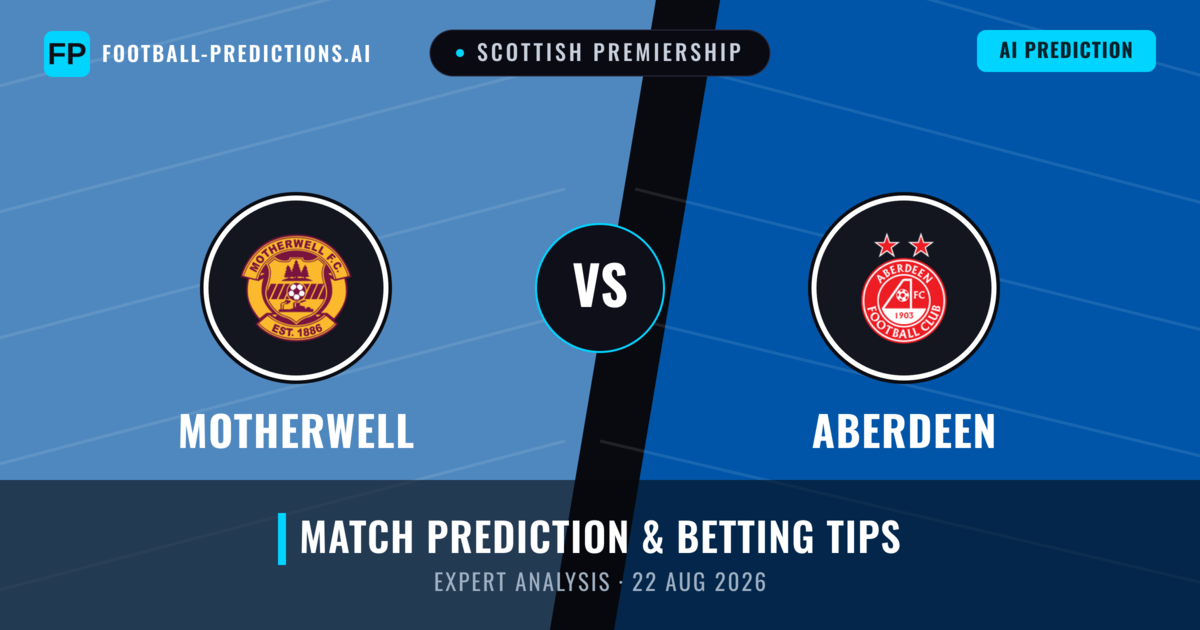 Motherwell vs Aberdeen — match prediction & preview