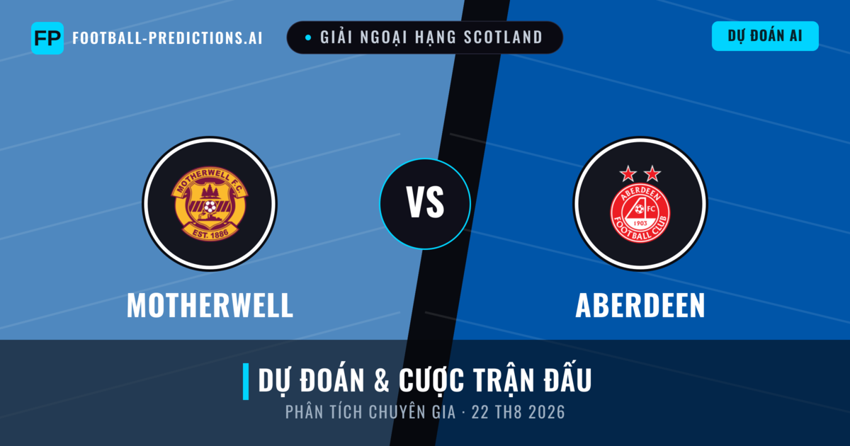 Motherwell vs Aberdeen — dự đoán và xem trước trận đấu
