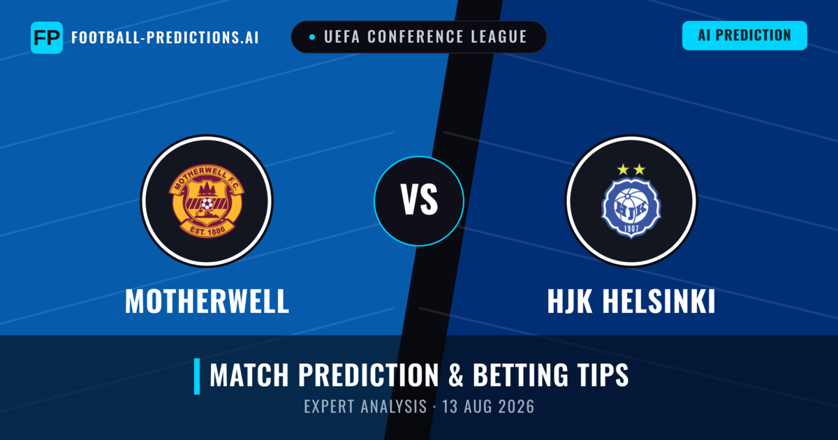 Motherwell vs HJK Helsinki — match prediction & preview