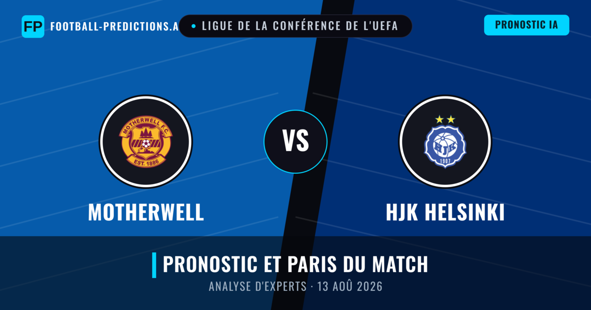 Motherwell vs HJK Helsinki — pronostic et avant-match