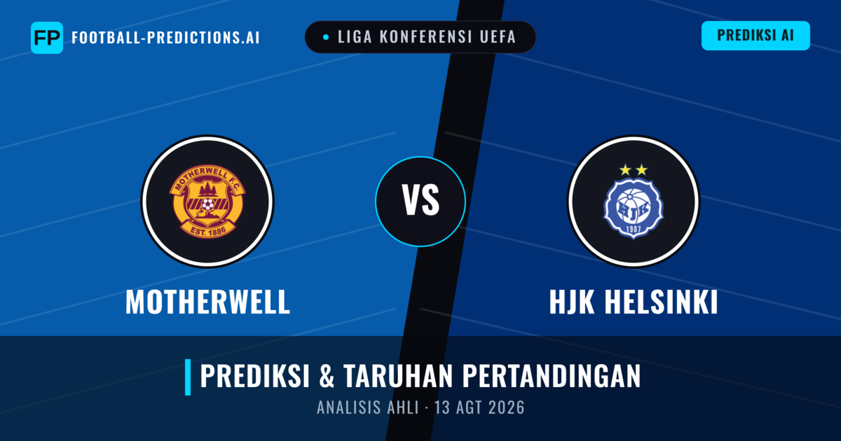 Motherwell vs HJK Helsinki — prediksi dan pratinjau pertandingan