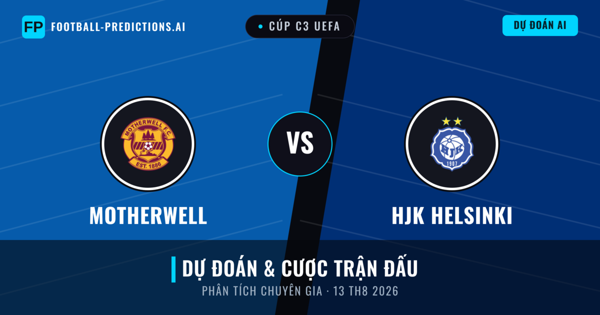 Motherwell vs HJK Helsinki — dự đoán và xem trước trận đấu