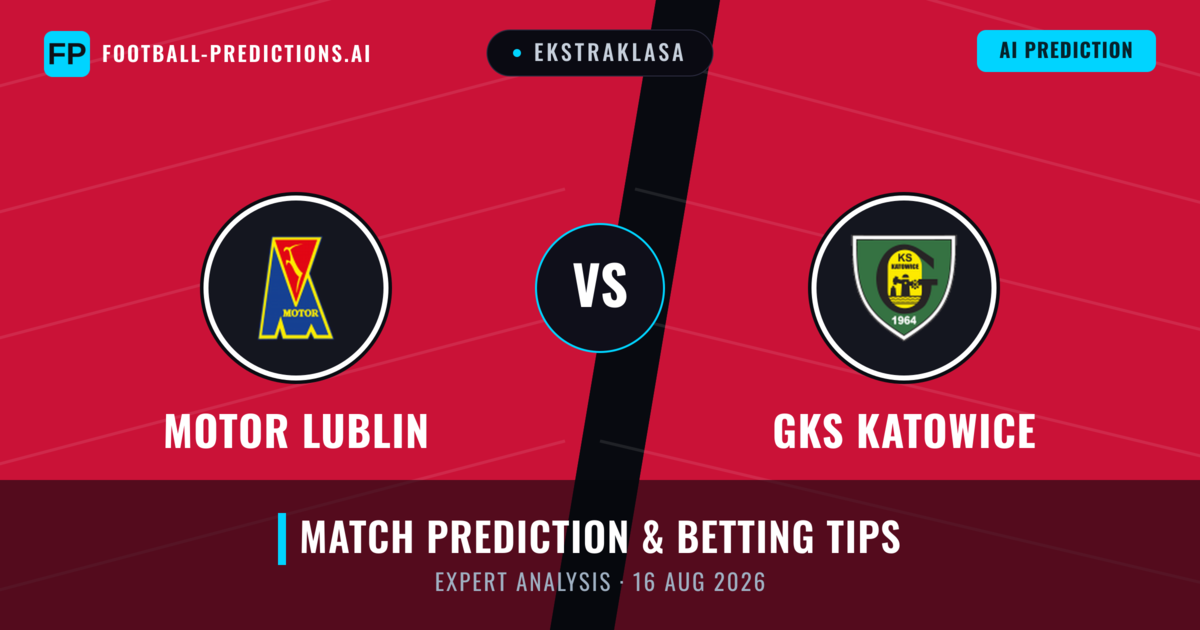 Motor Lublin vs GKS Katowice — match prediction & preview