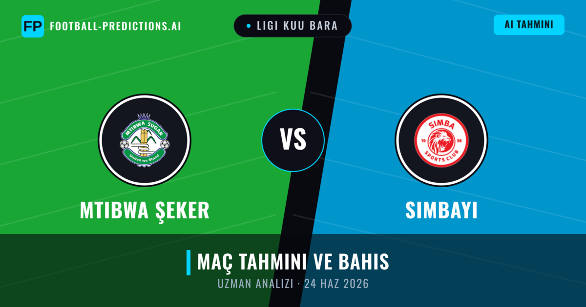 Mtibwa Şeker - Simbayı — maç tahmini ve önizleme