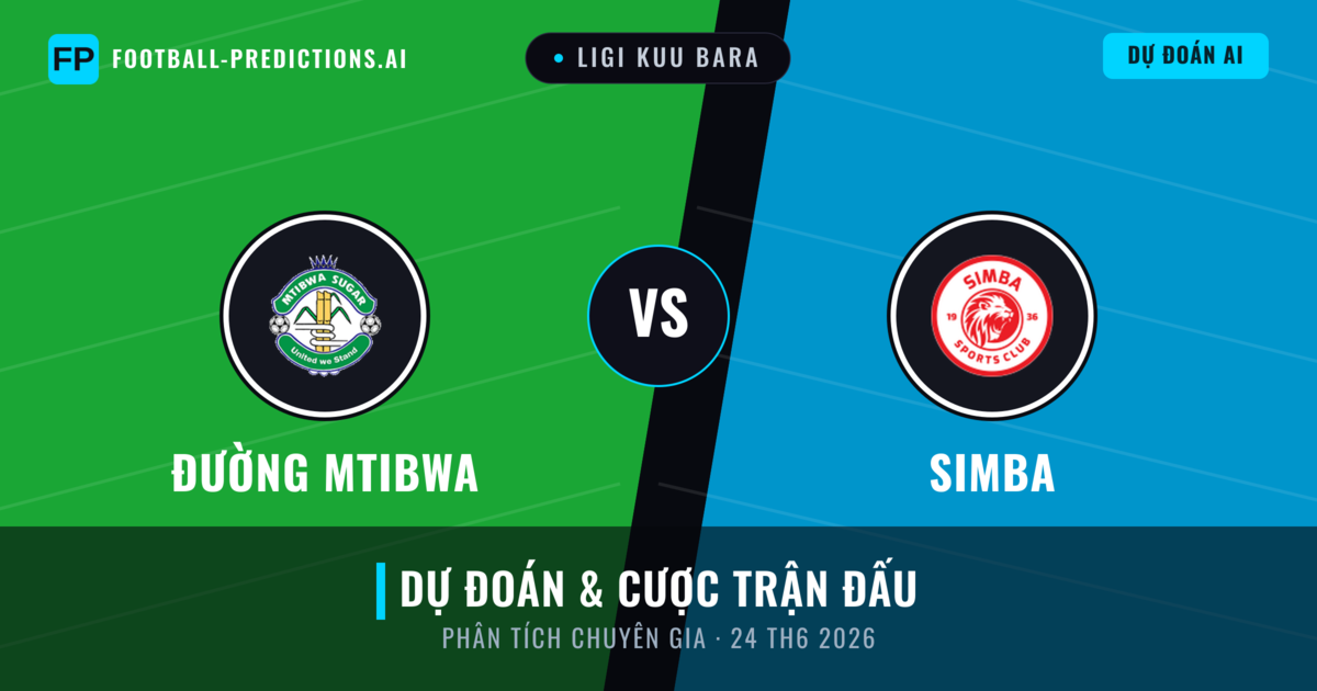 Đường Mtibwa vs Simba — dự đoán và xem trước trận đấu