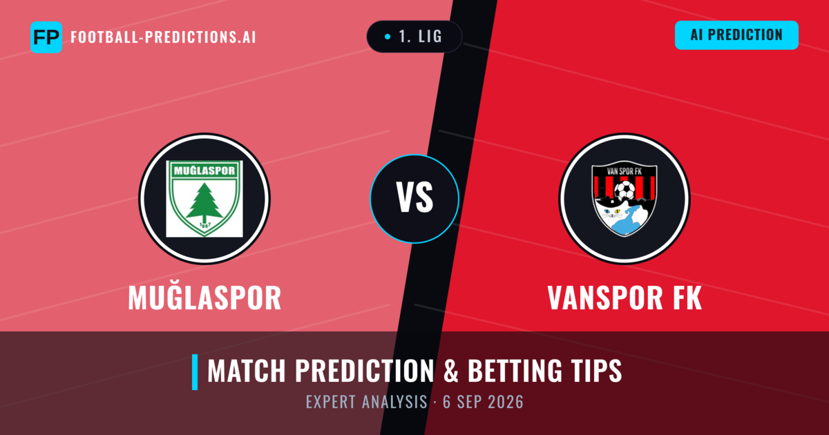 Muğlaspor vs Vanspor FK — match prediction & preview