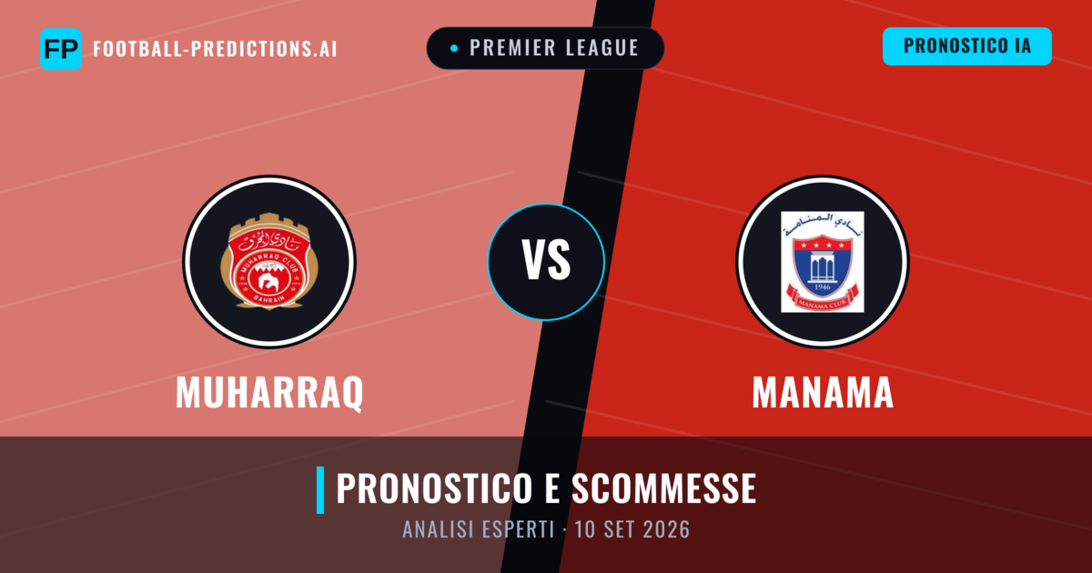 Muharraq vs Manama — pronostico e anteprima del match