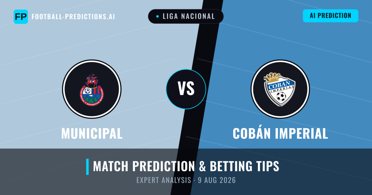 Municipal vs Cobán Imperial — match prediction & preview