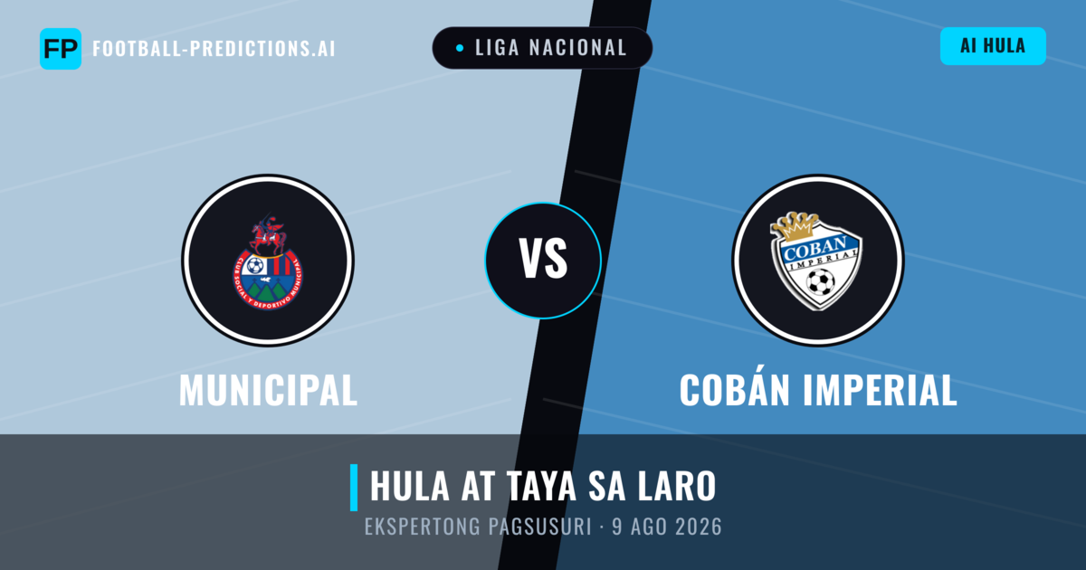 Municipal vs Cobán Imperial — hula at preview ng laban