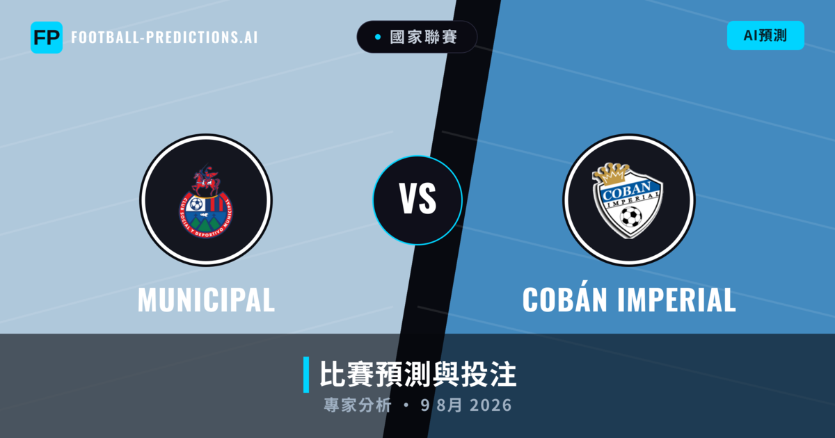 Municipal vs Cobán Imperial — 比赛预测和前瞻