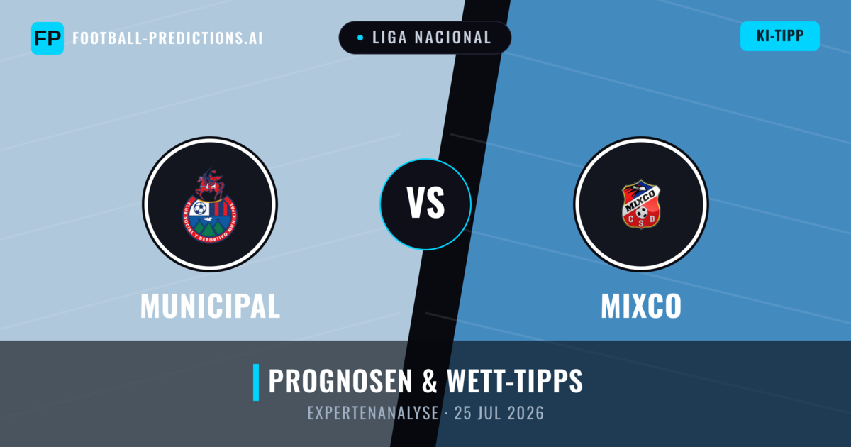 Municipal vs Mixco — Prognose und Spielvorschau