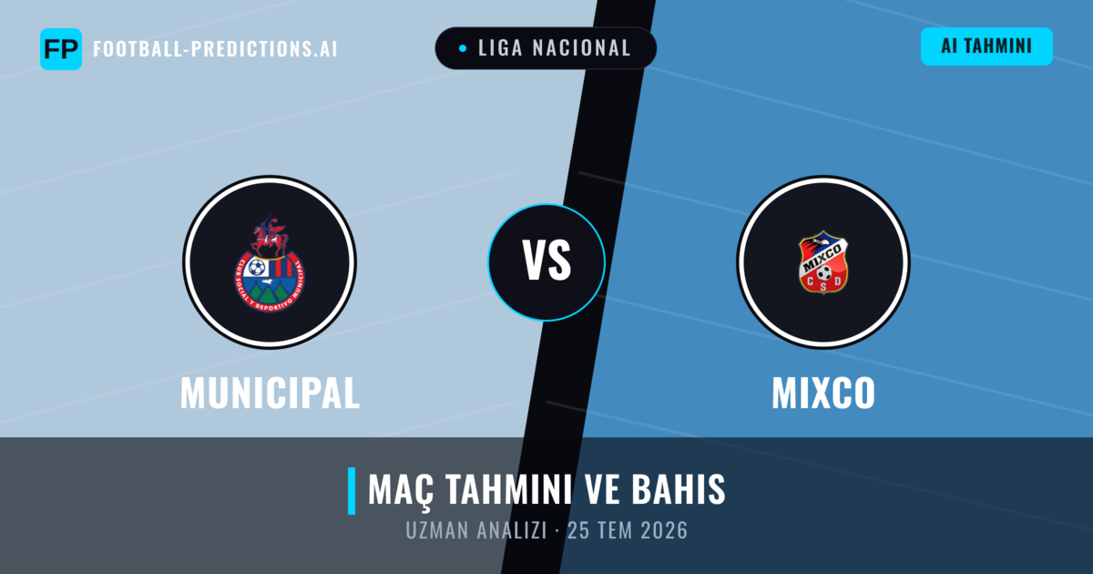 Municipal - Mixco — maç tahmini ve önizleme
