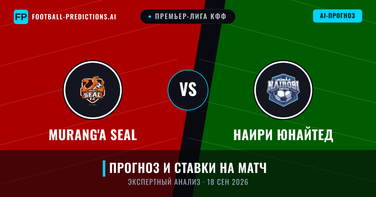 Murang'a SEAL – Наири Юнайтед — прогноз и превью матча