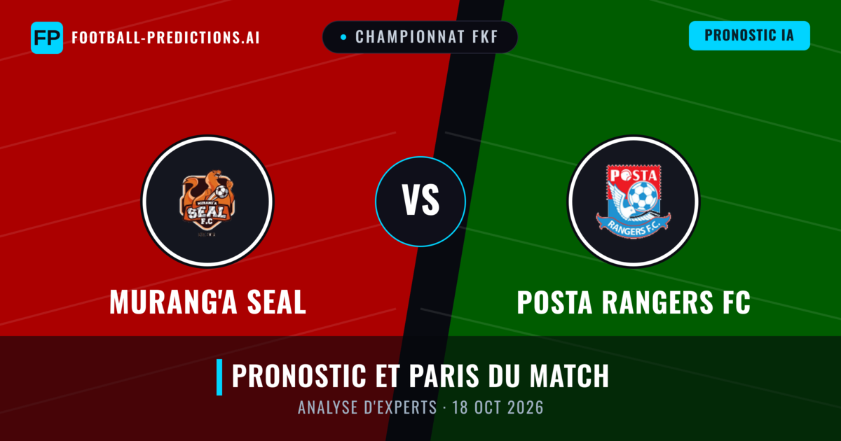 Murang'a SEAL vs Posta Rangers FC — pronostic et avant-match