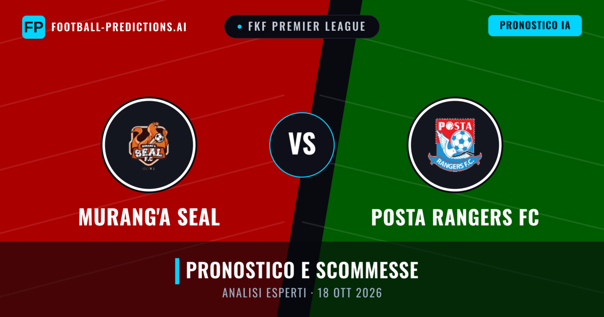 Murang'a SEAL vs Posta Rangers FC — pronostico e anteprima del match