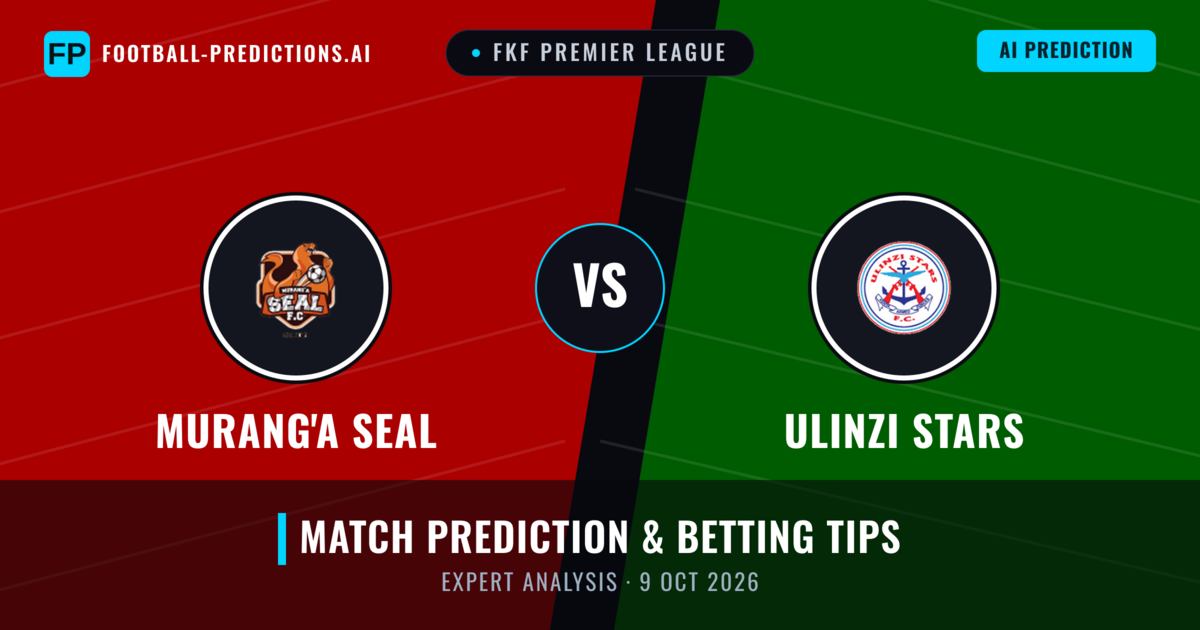 Murang'a SEAL vs Ulinzi Stars — match prediction & preview