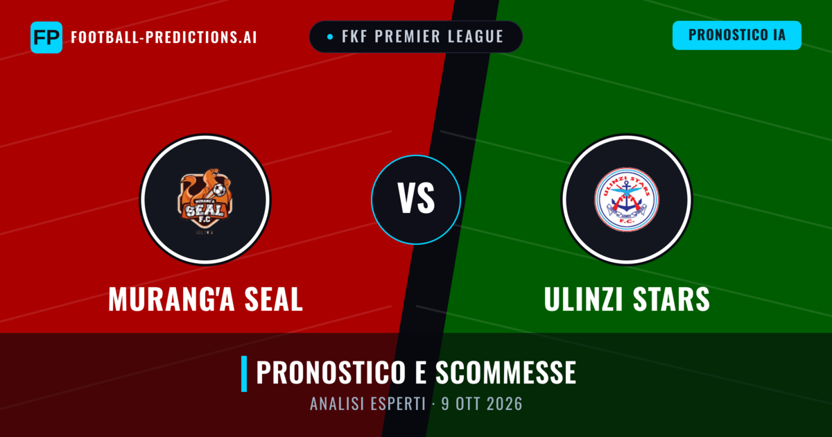 Murang'a SEAL vs Ulinzi Stars — pronostico e anteprima del match