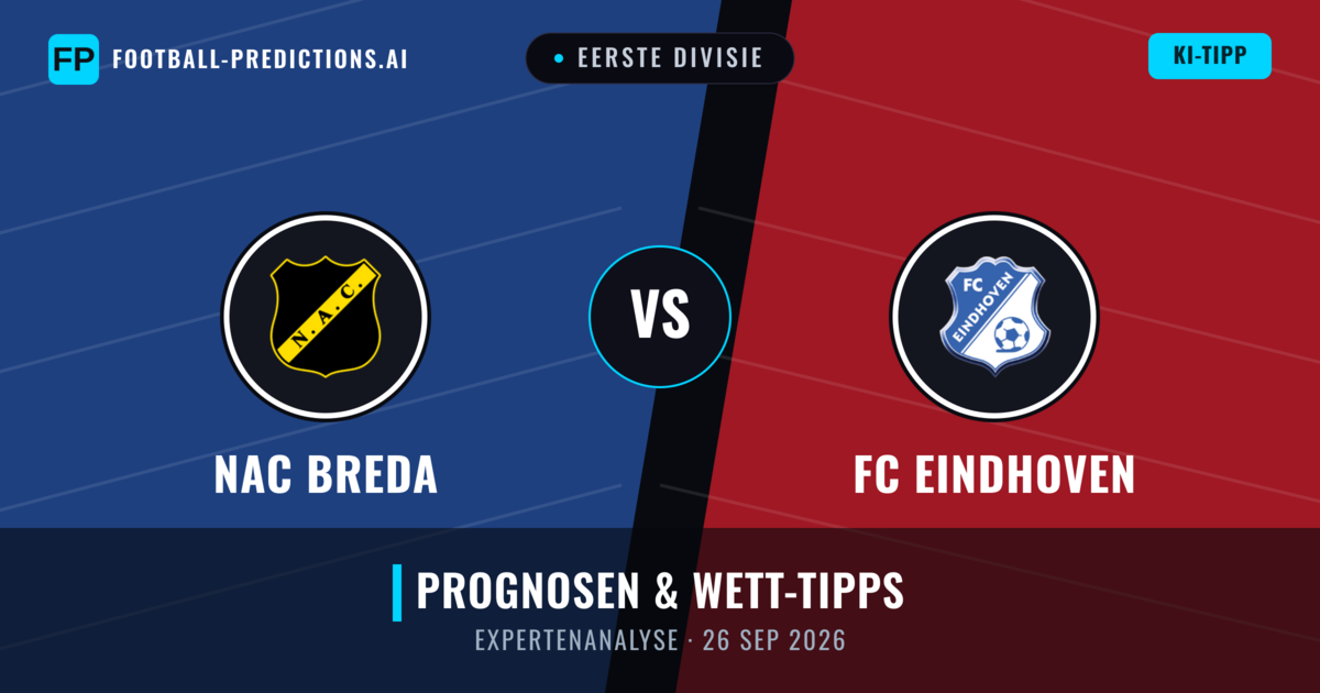 NAC Breda vs FC Eindhoven — Prognose und Spielvorschau