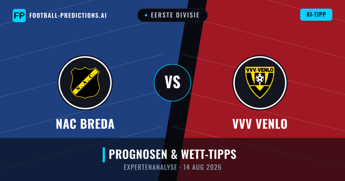 NAC Breda vs VVV Venlo — Prognose und Spielvorschau