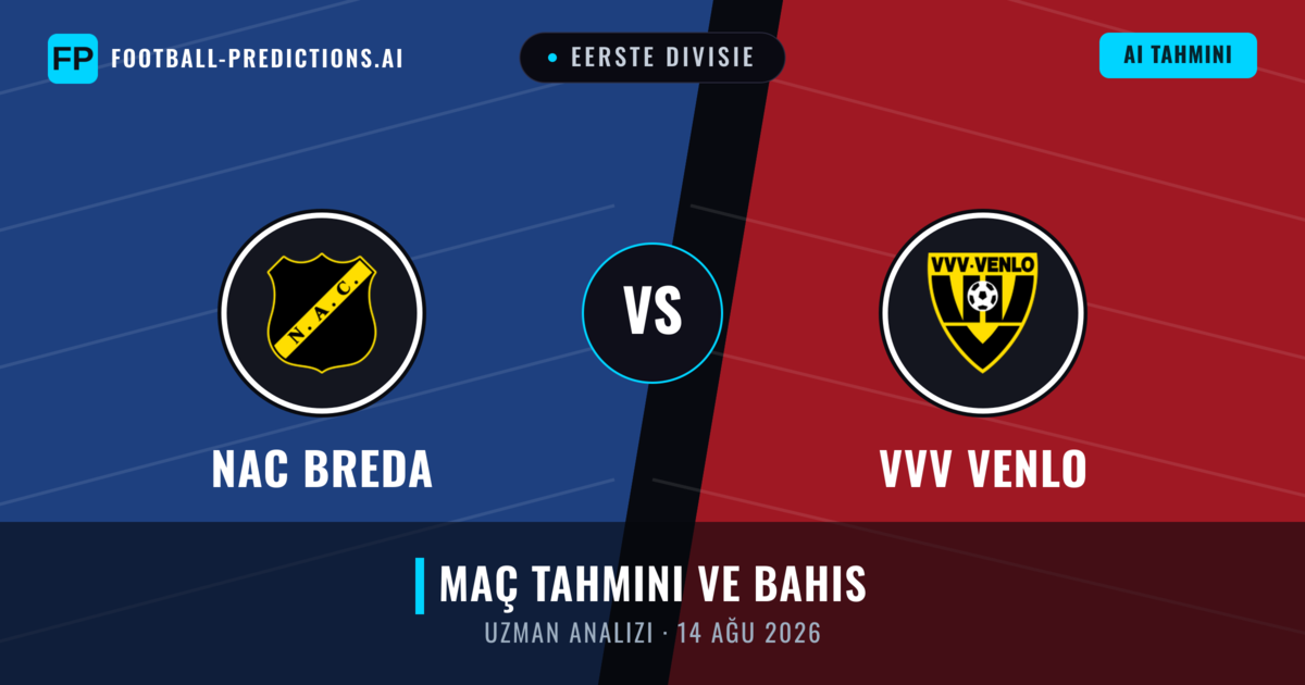 NAC Breda - VVV Venlo — maç tahmini ve önizleme