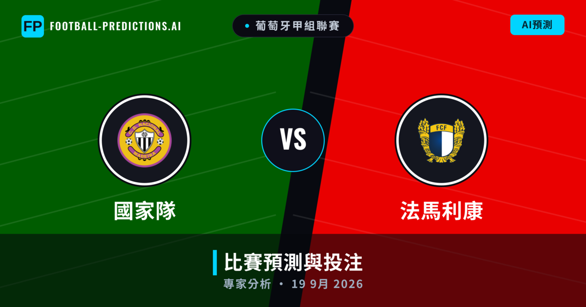 國家隊 vs 法馬利康 — 比赛预测和前瞻