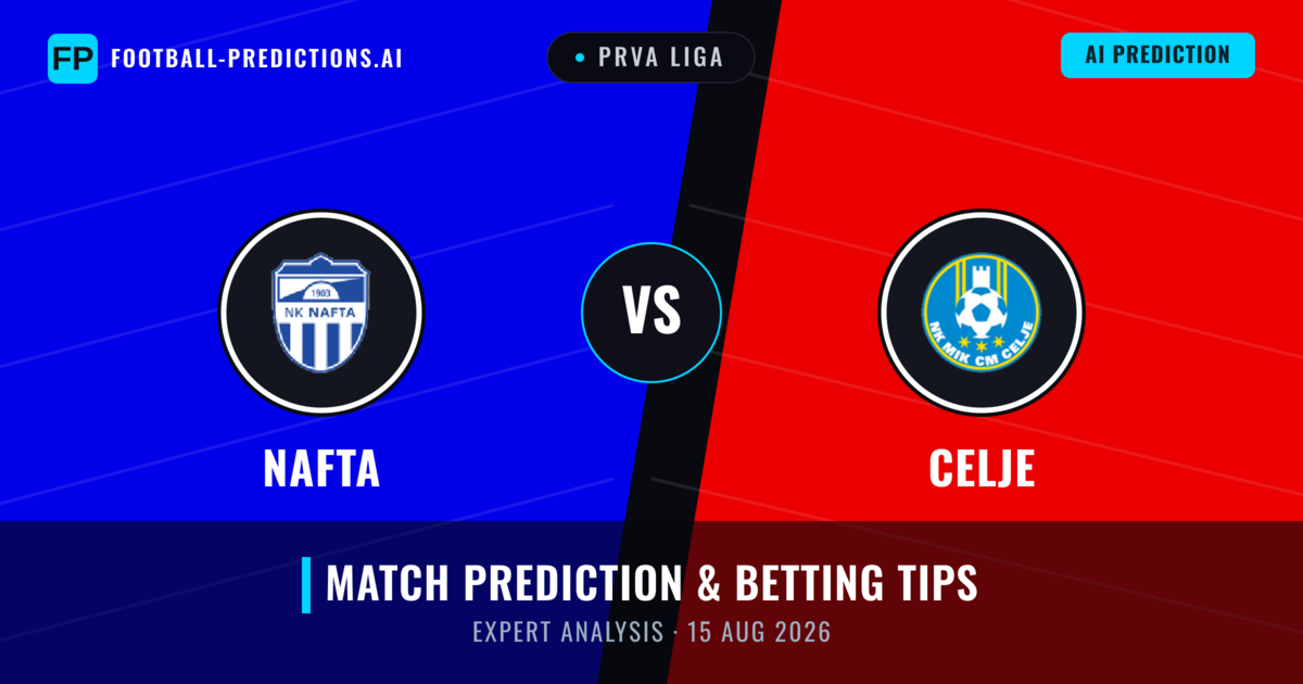 Nafta vs Celje — match prediction & preview
