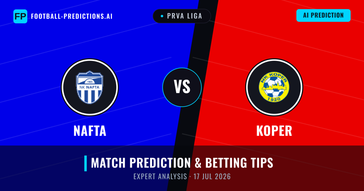 Nafta vs Koper — match prediction & preview