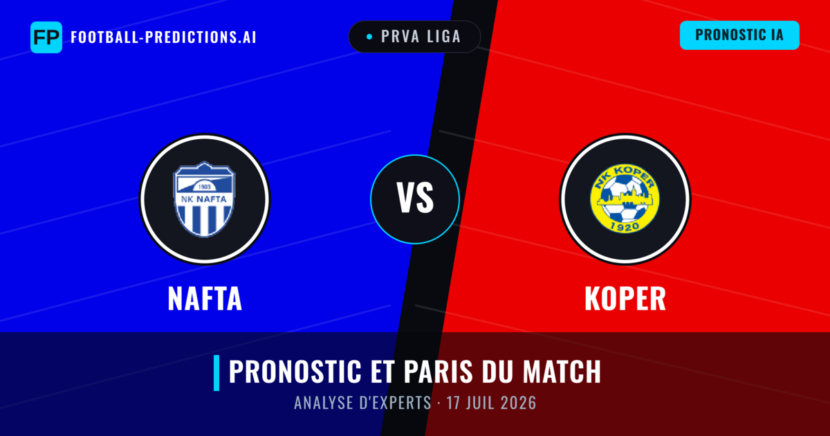 Nafta vs Koper — pronostic et avant-match
