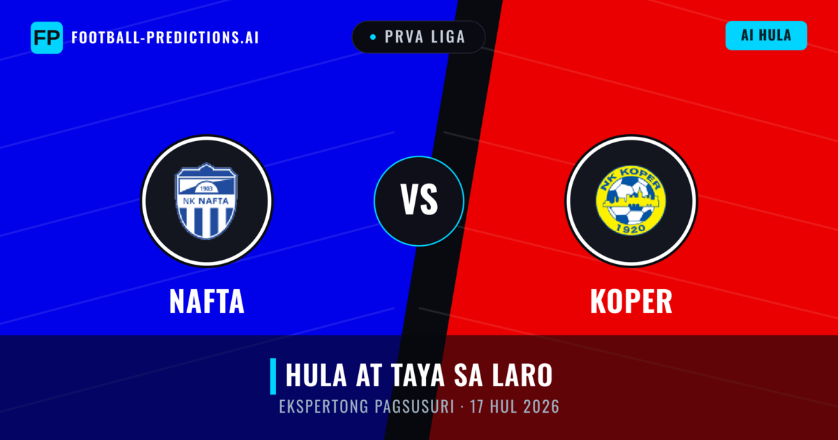 Nafta vs Koper — hula at preview ng laban