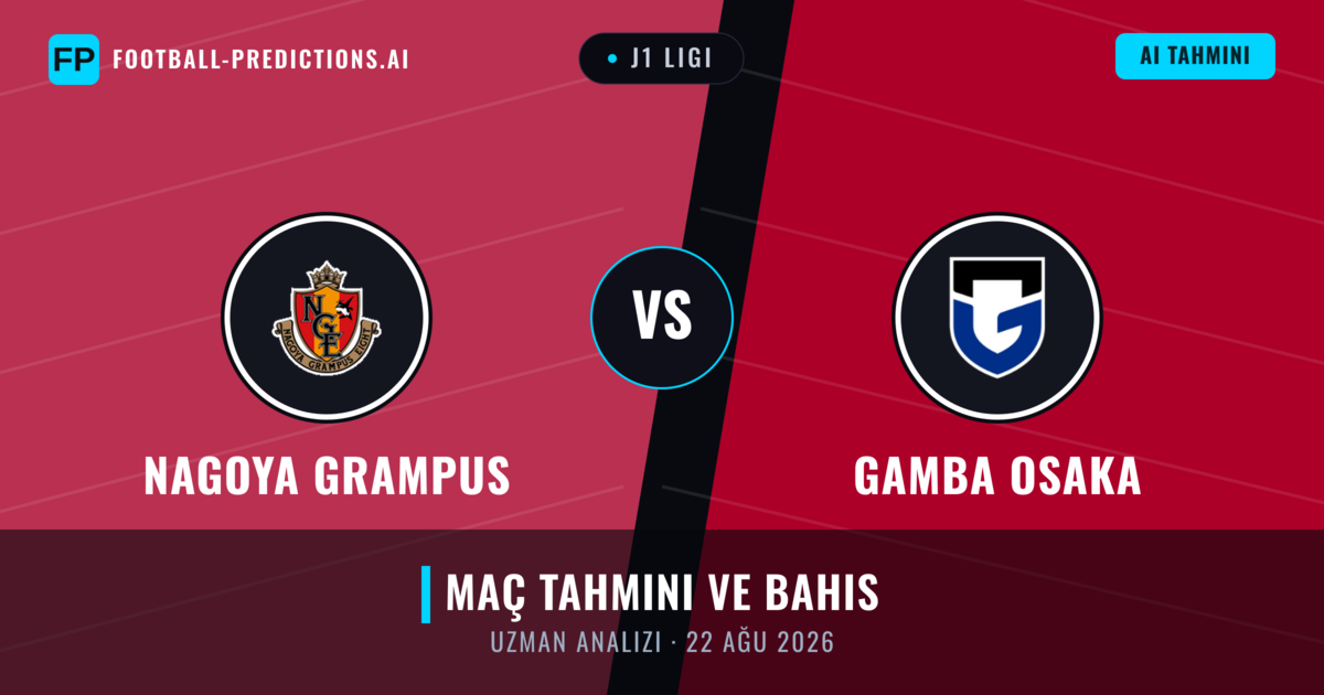 Nagoya Grampus - Gamba Osaka — maç tahmini ve önizleme