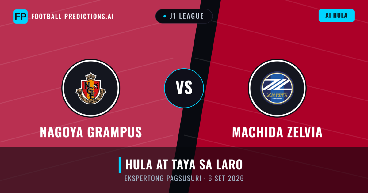 Nagoya Grampus vs Machida Zelvia — hula at preview ng laban