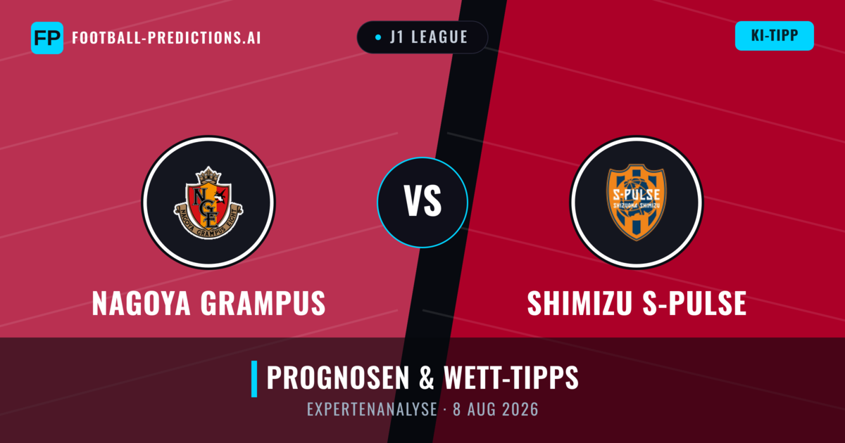 Nagoya Grampus vs Shimizu S-Pulse — Prognose und Spielvorschau