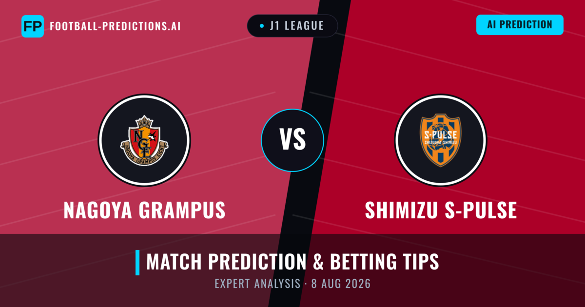 Nagoya Grampus vs Shimizu S-pulse — match prediction & preview