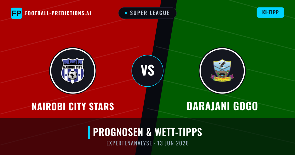 Nairobi City Stars vs Darajani Gogo — Prognose und Spielvorschau