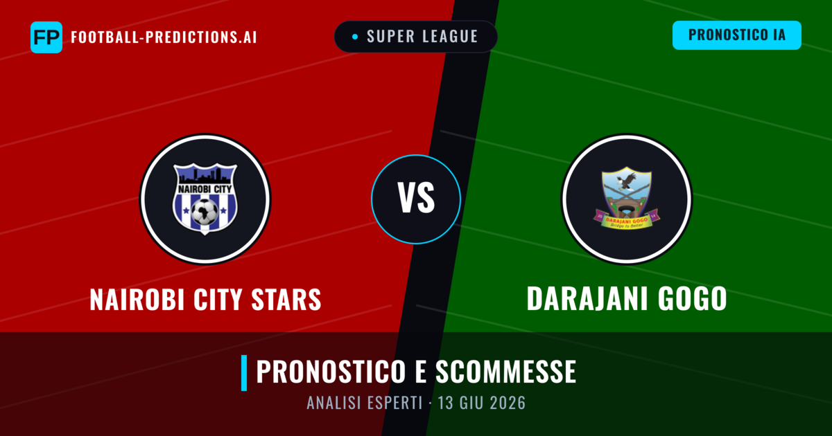 Nairobi City Stars vs Darajani Gogo — pronostico e anteprima del match