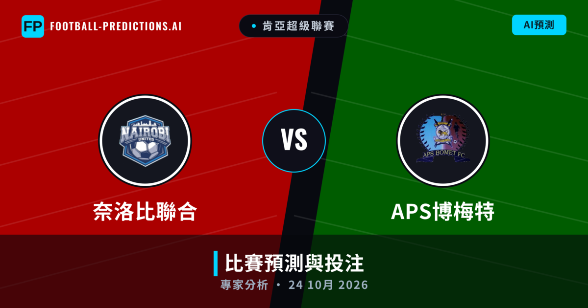 奈洛比聯合 vs APS博梅特 — 比赛预测和前瞻