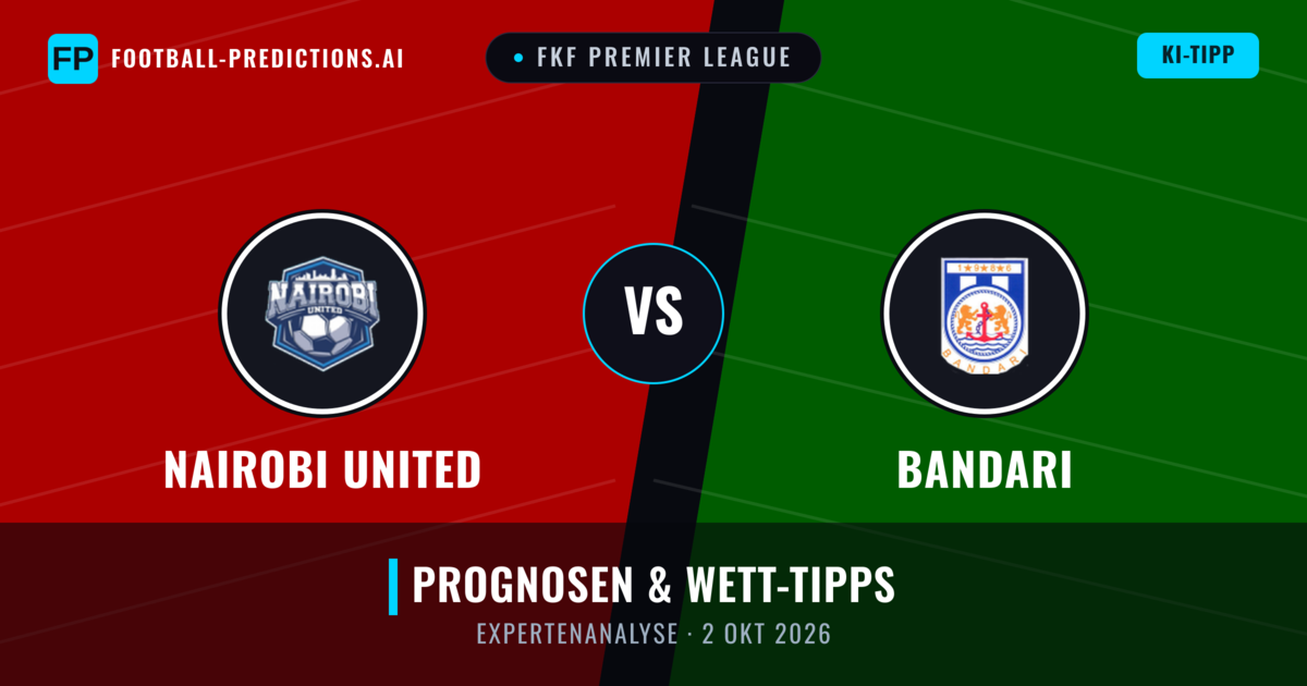 Nairobi United vs Bandari — Prognose und Spielvorschau