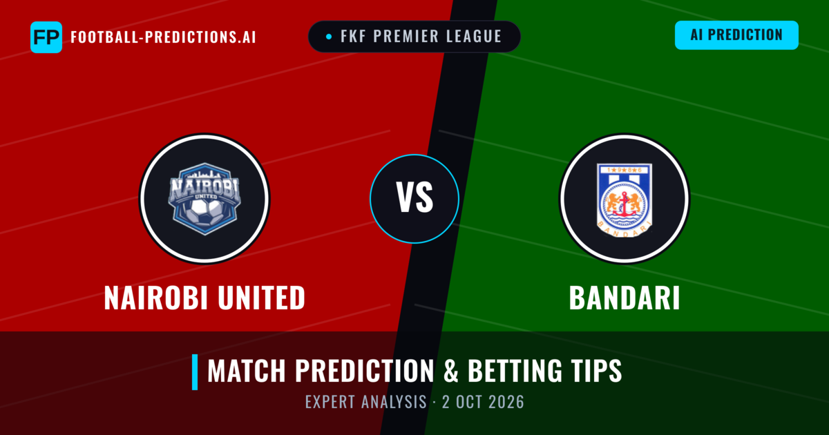 Nairobi United vs Bandari — match prediction & preview
