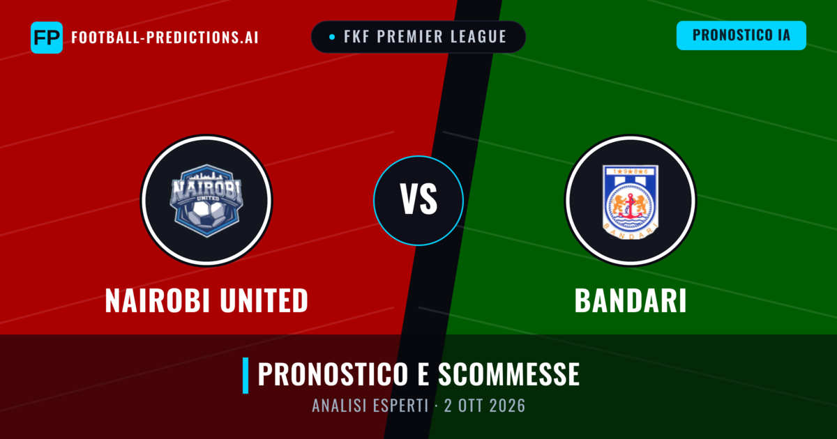 Nairobi United vs Bandari — pronostico e anteprima del match