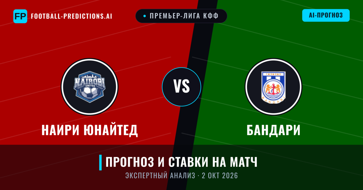 Наири Юнайтед – Бандари — прогноз и превью матча