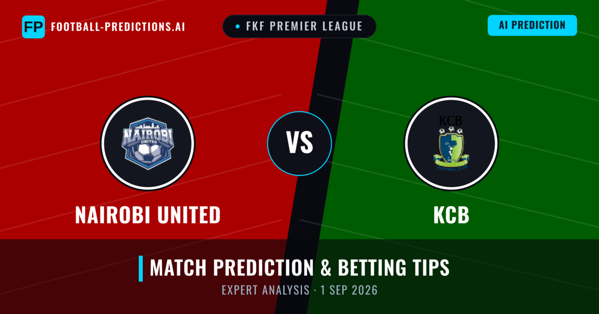 Nairobi United vs KCB — match prediction & preview