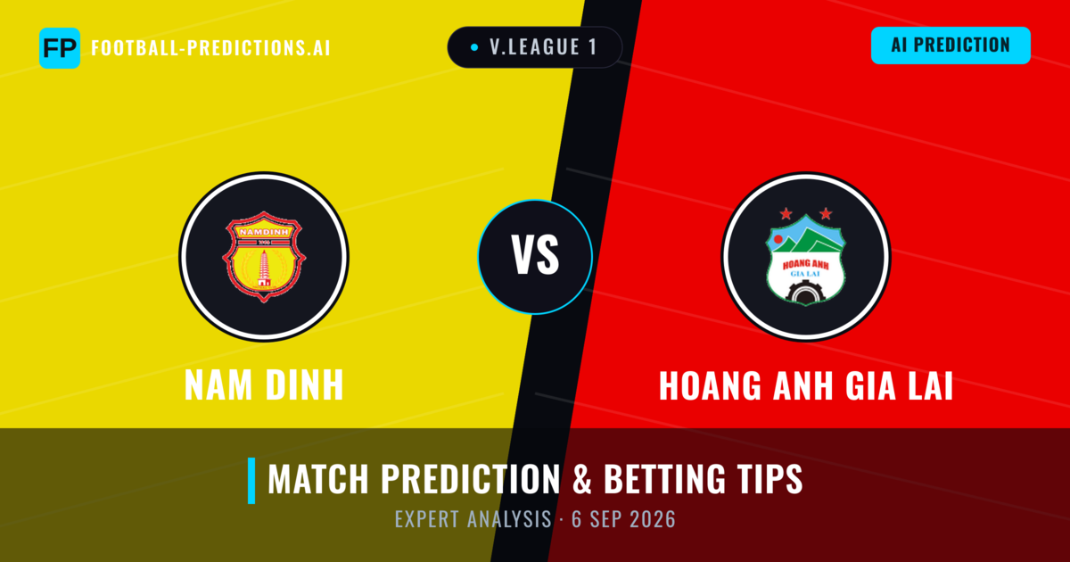Nam Dinh vs Hoang Anh Gia Lai — match prediction & preview