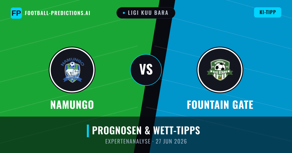 Namungo vs Fountain Gate — Prognose und Spielvorschau