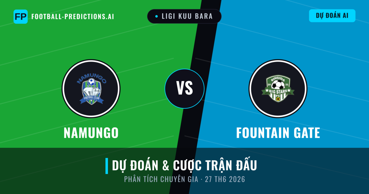 Namungo vs Fountain Gate — dự đoán và xem trước trận đấu