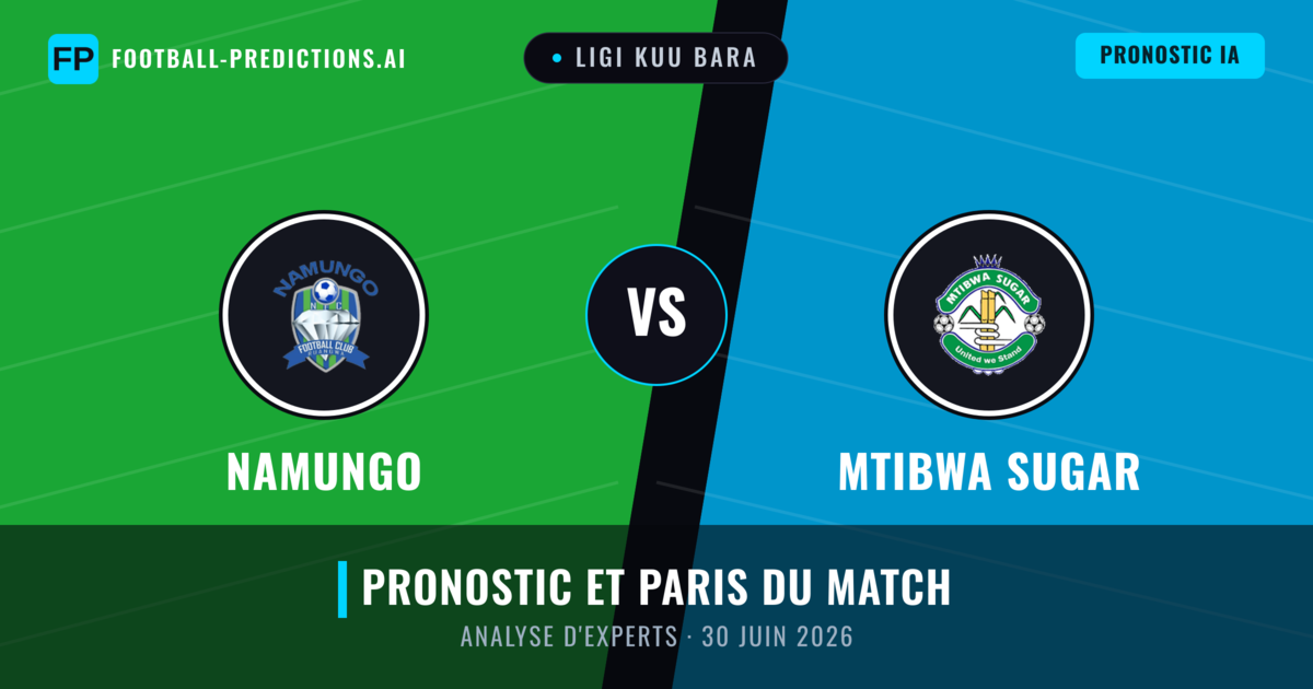 Namungo vs Mtibwa Sugar — pronostic et avant-match