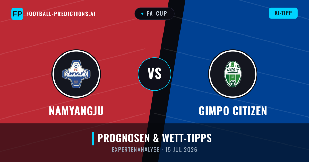 Namyangju vs Gimpo Citizen — Prognose und Spielvorschau